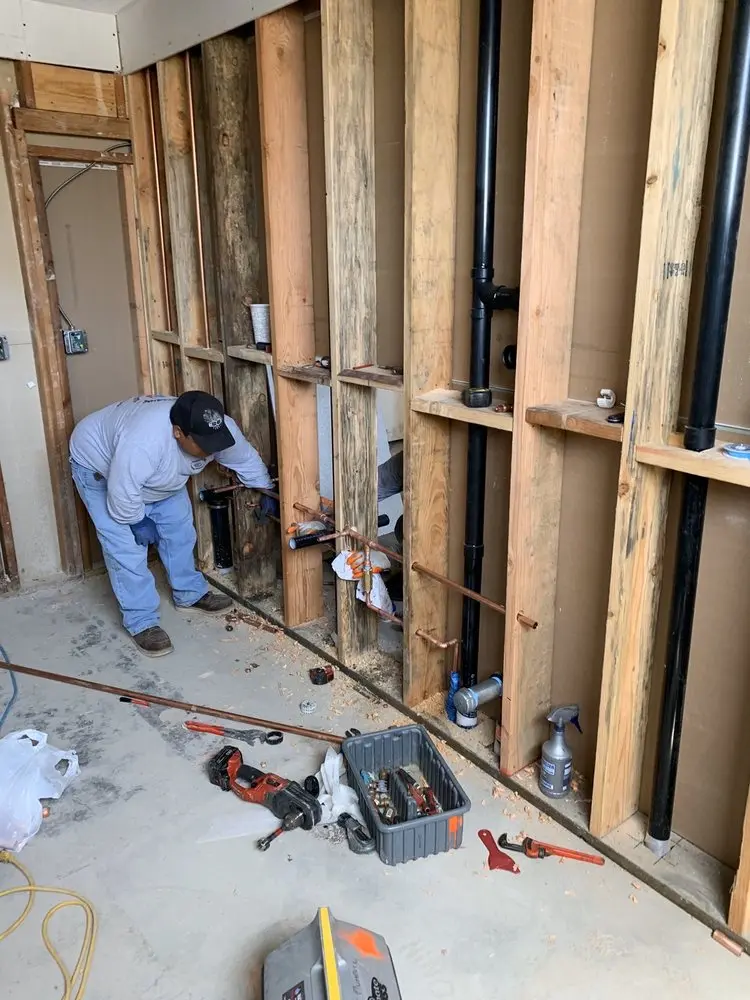 Commercial rough-in plumbing for Gas Line Repair in Dalrock